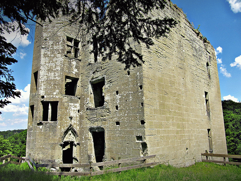 Illens Illingen bei Rossens FR eine bekannte Burgstelle über der